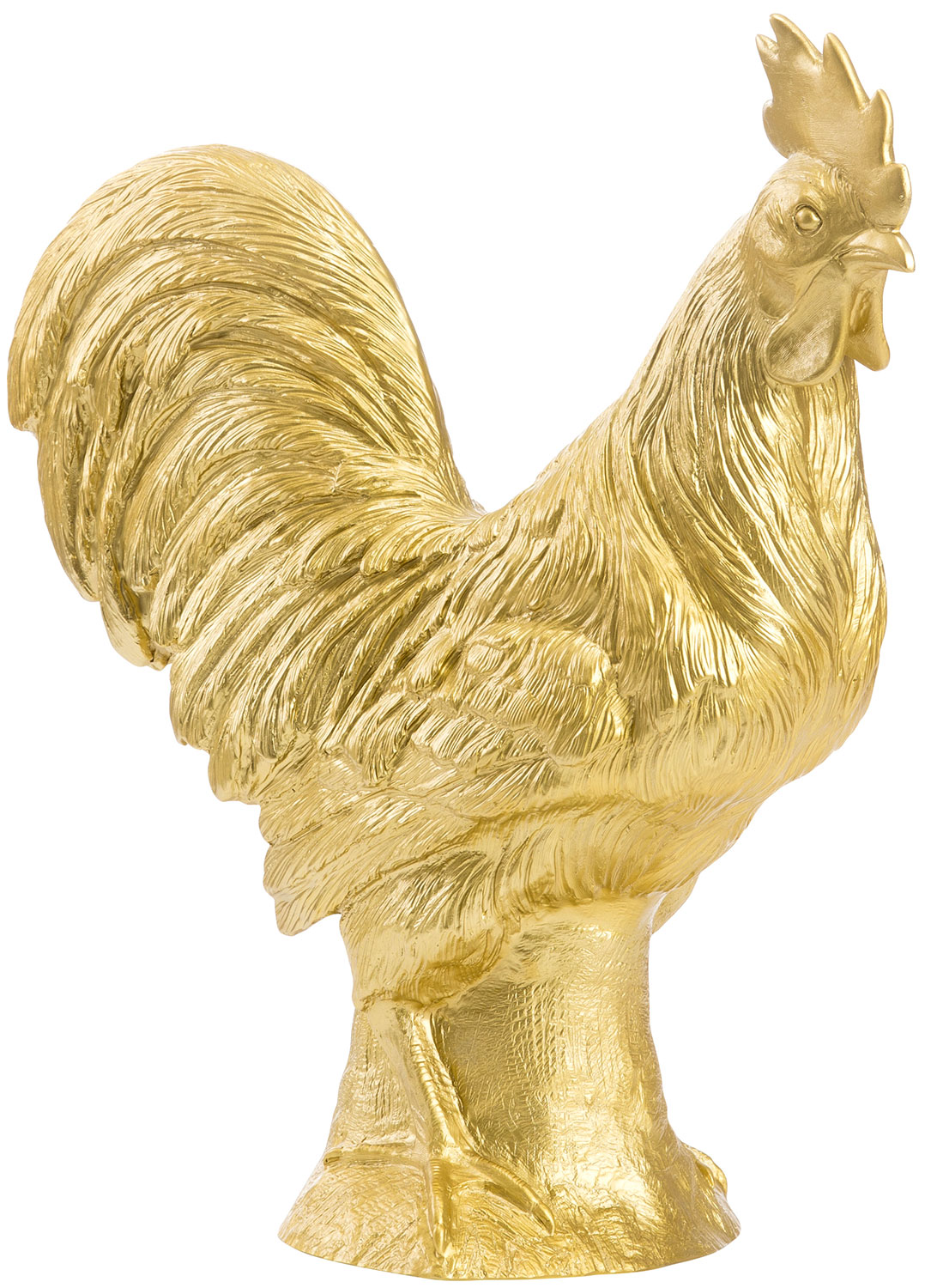 Ottmar Hörl: Skulptur ‚Hahn Gold‘ (2011), limitierte Version