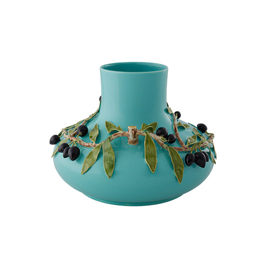 Bordallo Pinheiro: Keramikvase ‚Olival‘