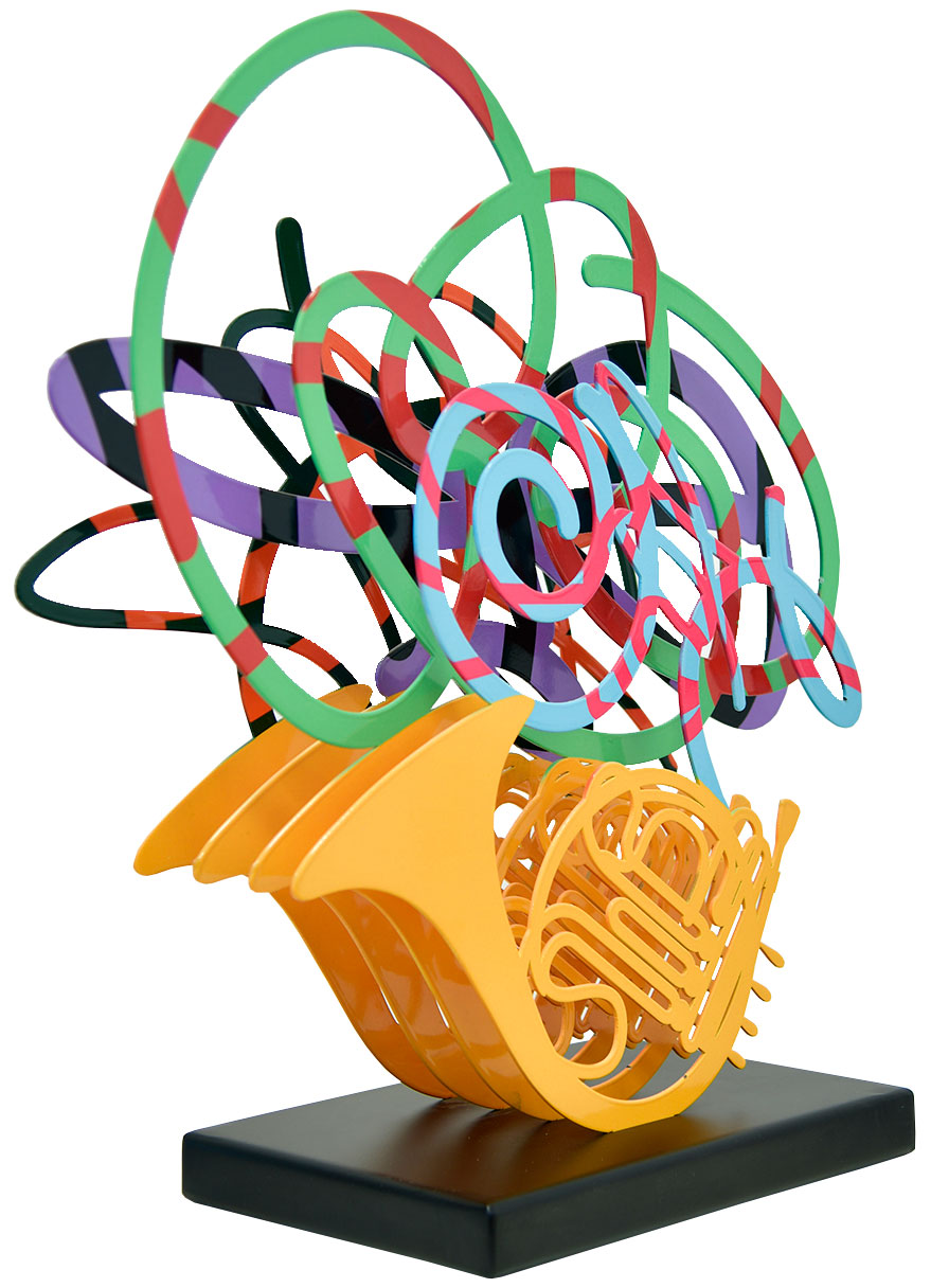 David Gerstein: 3D-Standskulptur ‚Horn‘
