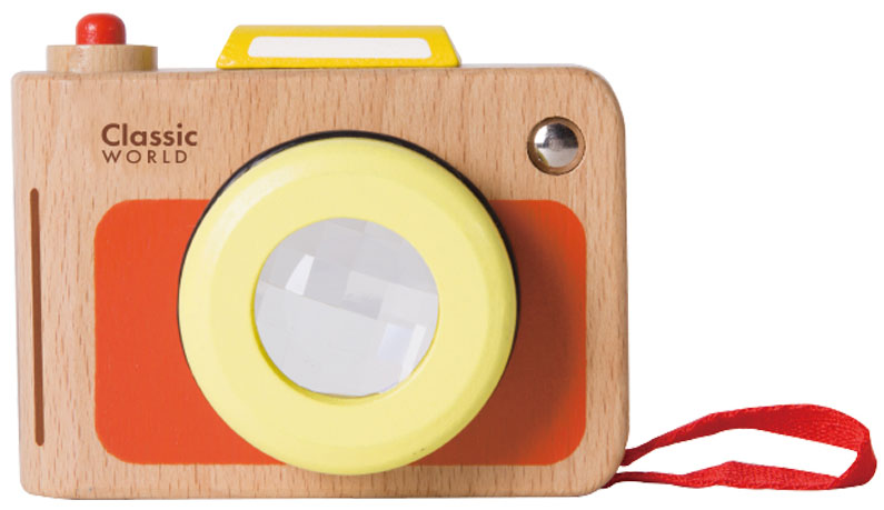 Kid’s Concept: Holzspielzeug ‚Kamera‘ (für Kinder ab 10 Monaten)