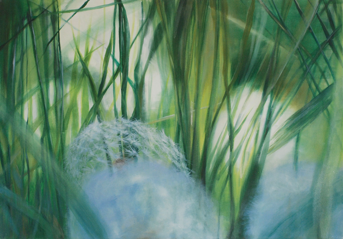Anette Koch: Bild ‚o. T.‘ (2011) (Original / Unikat), auf Keilrahmen