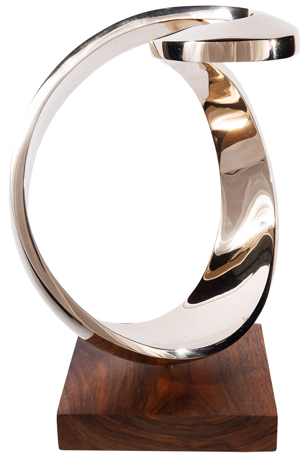 Yves Rasch: Skulptur ‚Unendlich 44‘ (2024), Version in Bronze
