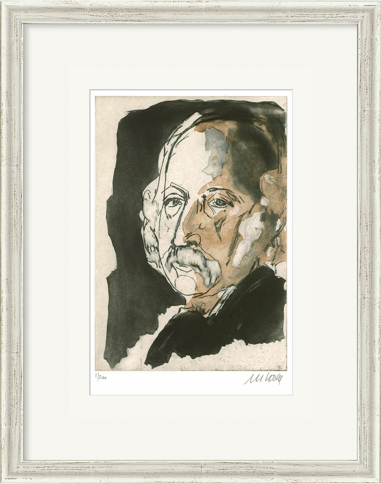 Picture "Theodor Fontane" (2013), framed by Armin Mueller-Stahl