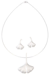 Sieraden set "Ginkgo blad"