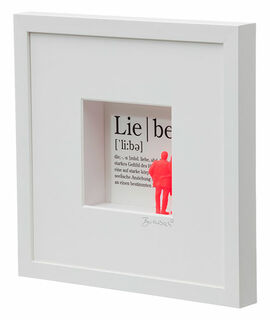 3D Picture "Definition of Love", framed by Ralf Birkelbach