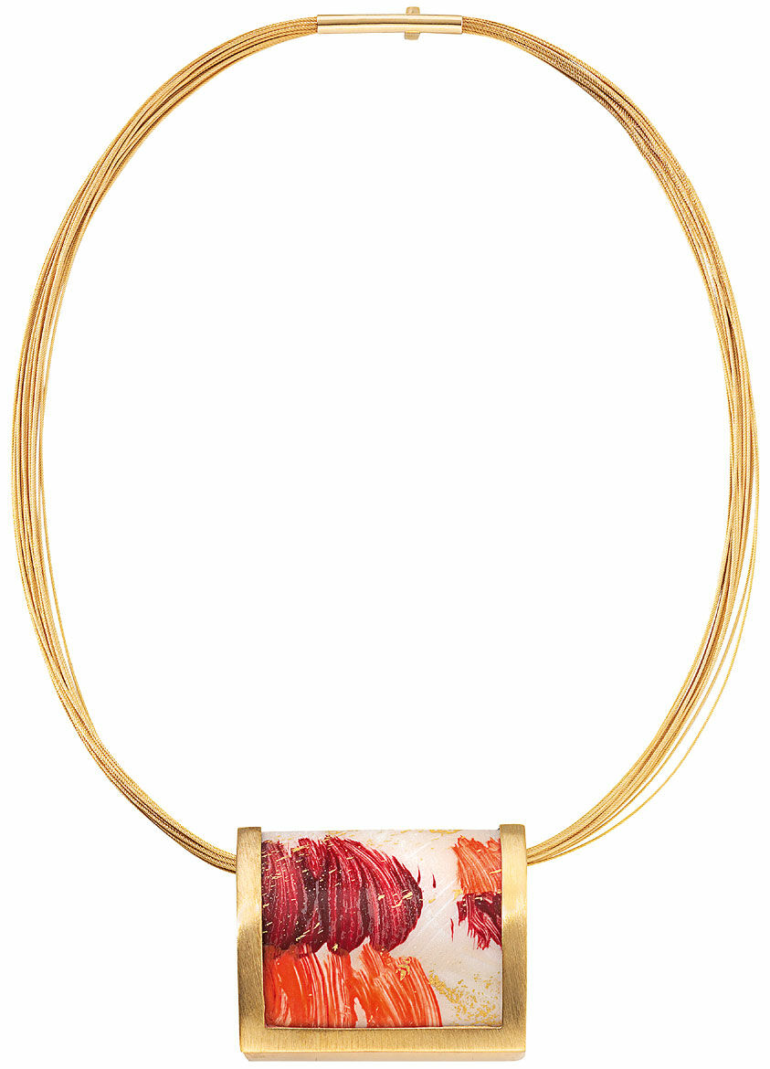 Necklace "Picture" by Kreuchauff-Design