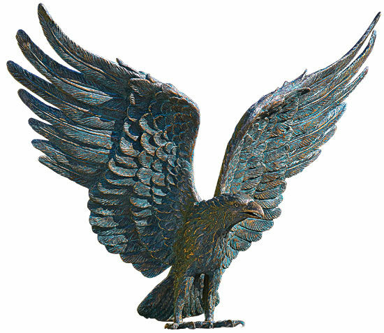 Sculpture de jardin "Sea Eagle" (version sans pierre de granit)
