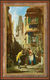 Picture "The Eternal Bridegroom" (1855-58), framed by Carl Spitzweg