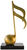 Sculpture "Semiquaver", bronze