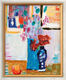 Bild "Blaue Vase" (1930), gerahmt von Alexej von Jawlensky