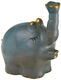 Pair de sculptures "Ottifant - In Love - Edition d'anniversaire", bronze de Otto Waalkes
