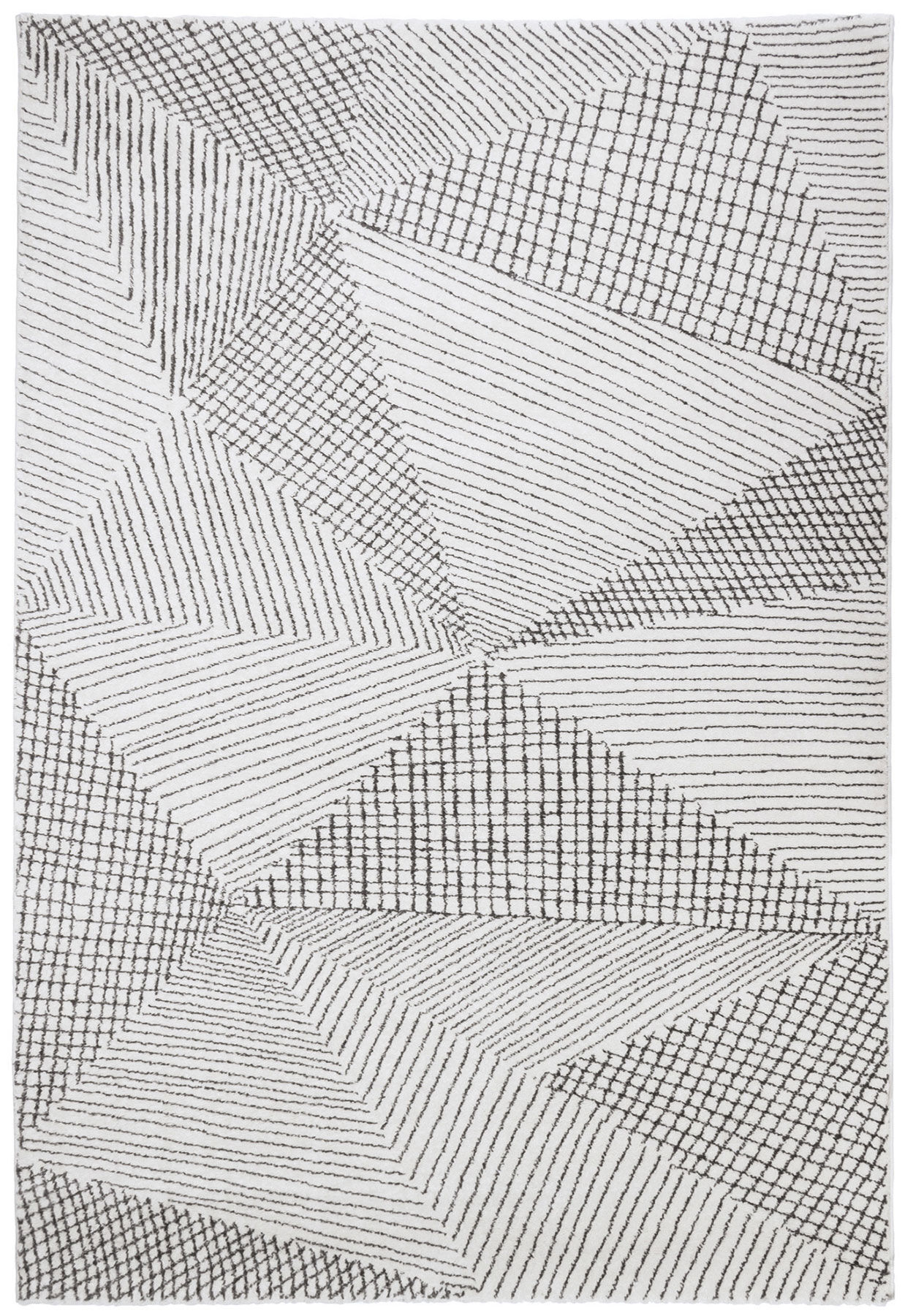 Matta "Grafisk konst" (160 x 230 cm)