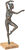 Scultura "Equilibrion", bronzo su legno