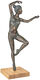 Scultura "Equilibrion", bronzo su legno di Damiano Taurino