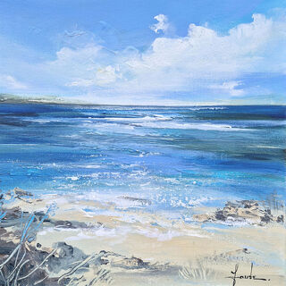 Bild "Breeze from the North Sea II" (2026) (Original / Unikat), auf Keilrahmen