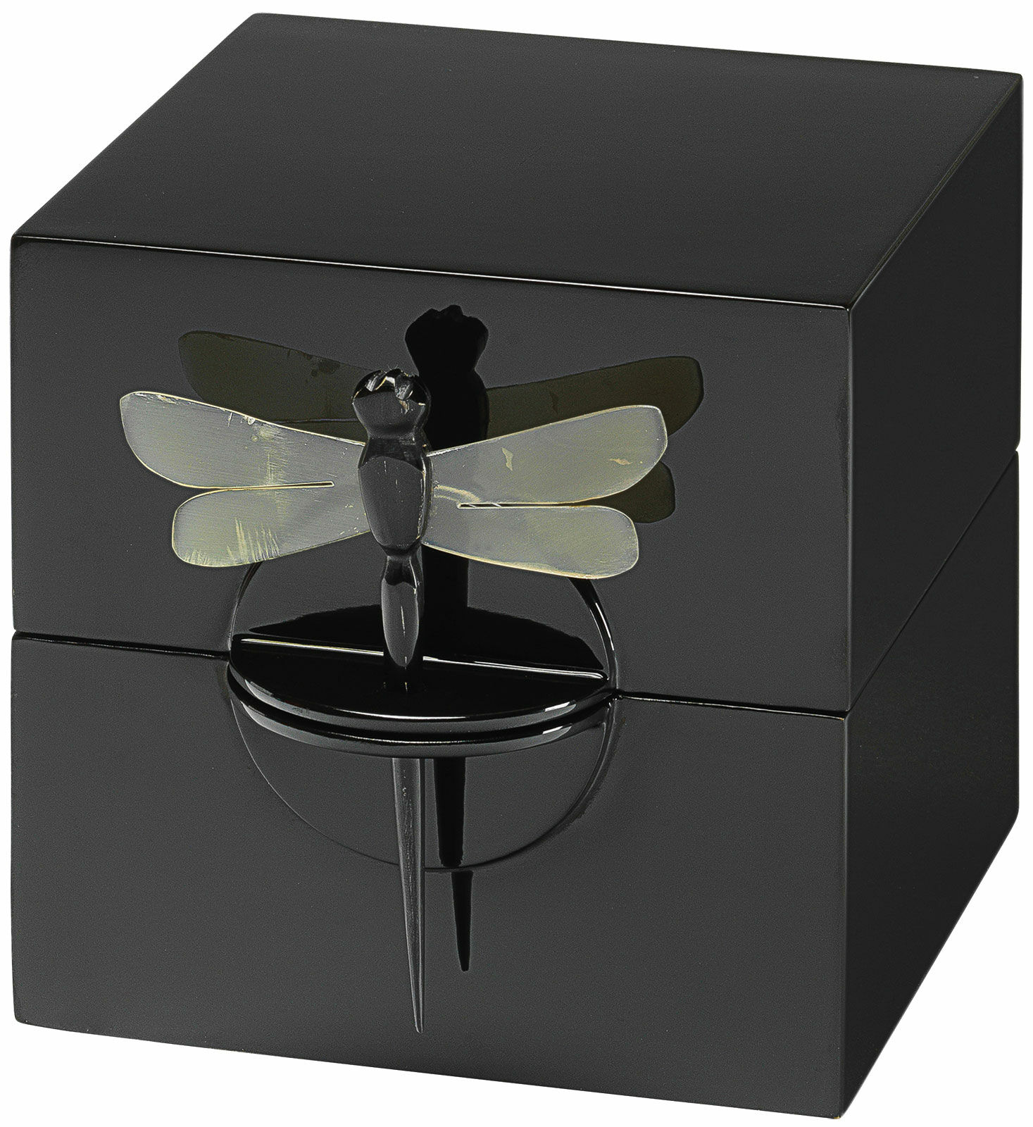 Kist "Dragon Fly", zwarte versie