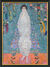 Bild "Bildnis Elisabeth Lederer" (1914-16), Version schwarz-goldfarben gerahmt