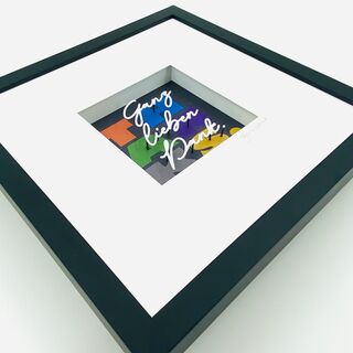 Quadro 3D "Grazie mille" di Ralf Birkelbach