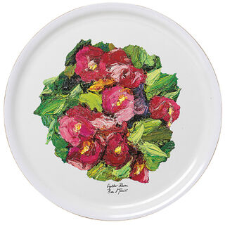 Wooden tray "Sylt Roses"