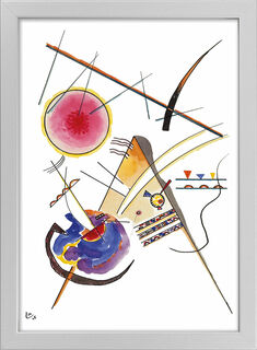 Picture "Composition" (1925), framed by Wassily Kandinsky