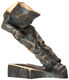 Skulptur "Super-G", Bronze von Michael Vogler
