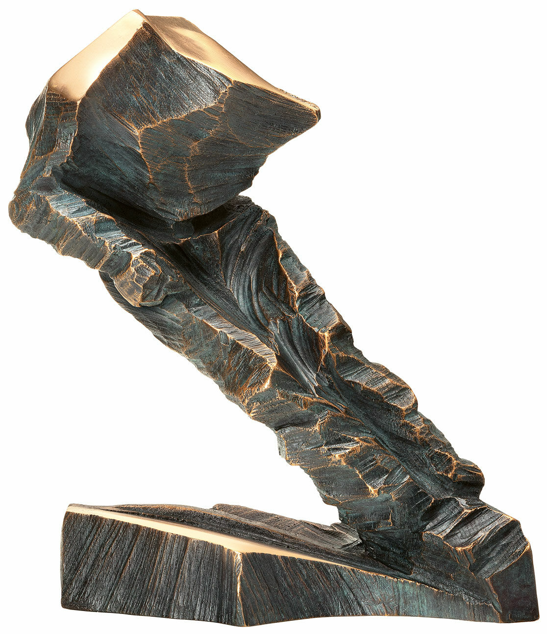 Sculpture "Super-G", bronze by Michael Vogler