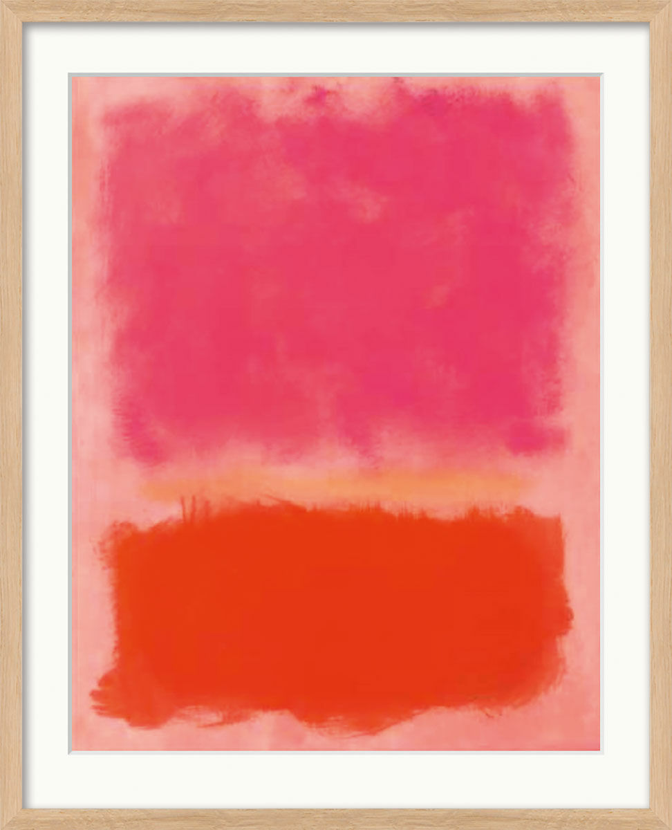 Picture "Untitled" (1958), natural framed version by Mark Rothko