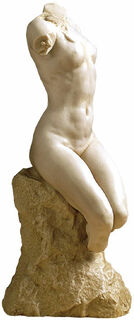 Skulptur "Torso einer Frau" (1895), Version in Kunstmarmor von Paul Wayland Bartlett