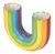 Vase en céramique "Colour Stripes" (rayures de couleur)