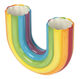 Vase en céramique "Colour Stripes" (rayures de couleur)