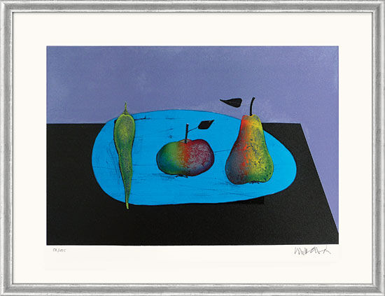 Bild "Stilleben", gerahmt von Paul Wunderlich