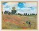 Tableau "Les coquelicots à Argenteuil" (1873), encadré de Claude Monet