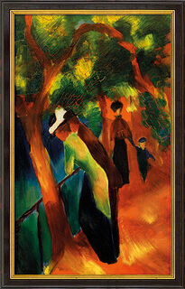 Picture "Sunny Path" (1913), framed