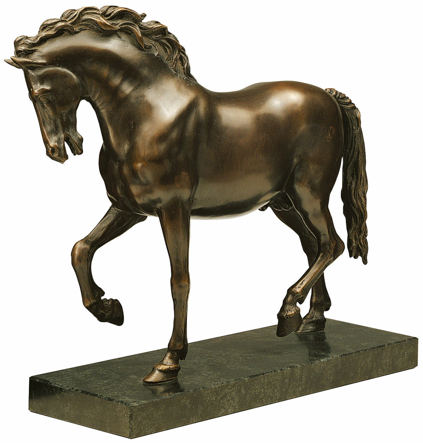 Sculpture "Le cheval des Médicis" (1594), version en bronze collé von Giovanni da Bologna