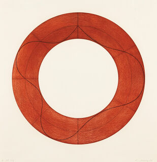 Tableau "Ring Image A" (2008) von Robert Mangold