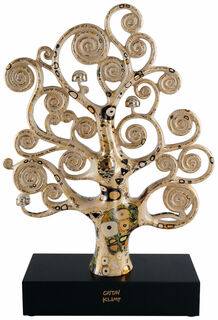 Porcelænsskulptur "Livets træ" von Gustav Klimt