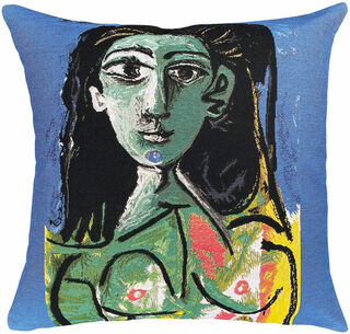 Kissenhülle "Büste der Frau Jacqueline" (1963) von Pablo Picasso
