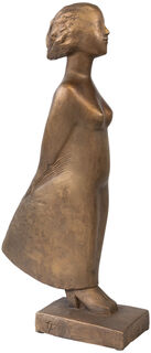 Sculpture "Storm Bride", bronze de Gisela Eufe