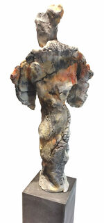 Skulptur "Figurine XI" (2023) (Original / Unikt værk) von Ilona Schmidt