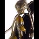Scultura "Cellopige" (1992), bronzo di Arman