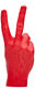Candle "Peace", red version