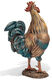 Garden sculpture "Rooster", bronze