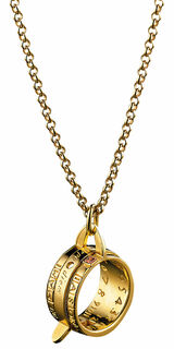 "Ring Sundial Necklace"