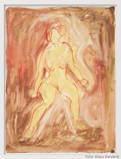 Picture "Nude" (1990) (Unique piece)