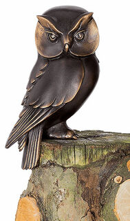 Garden sculpture "Little Owl" (without pedestal), bronze