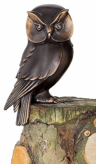 Haveskulptur "Lille Ugle" (uden piedestal), bronze
