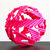 Sculpture "Sphère Petite Pink" (2025) (Pièce unique en série)