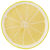 Plate "Citron", ceramic