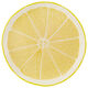 Plate "Citron", ceramic by Bordallo Pinheiro
