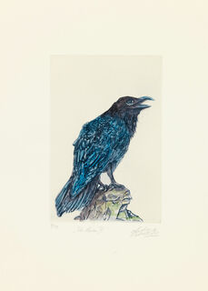 Picture "The Raven II" (2020), unframed